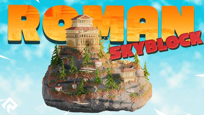 Roman Skyblock Key Art