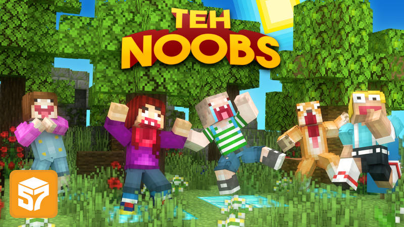 TEH NOOBS Key Art