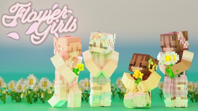 Flower Girls on the Minecraft Marketplace by CubeCraft Games Flower Girls on the Minecraft Marketplace by CubeCraft Games