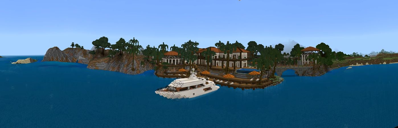 Hawaiian Mansion Panorama