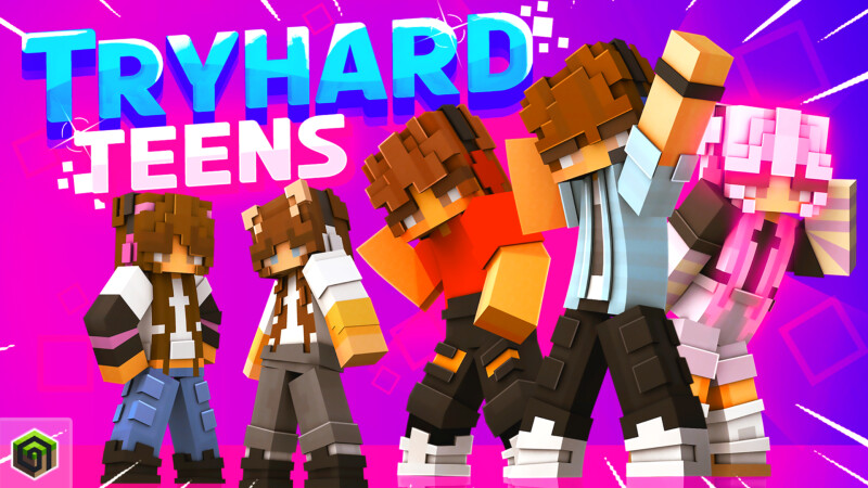 Tryhard Teens Key Art