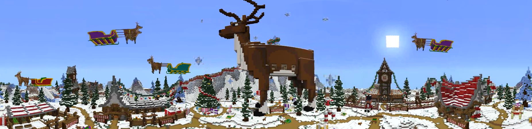 Reindeer Simulator Panorama