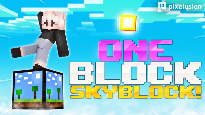 One Block Skyblock! Key Art