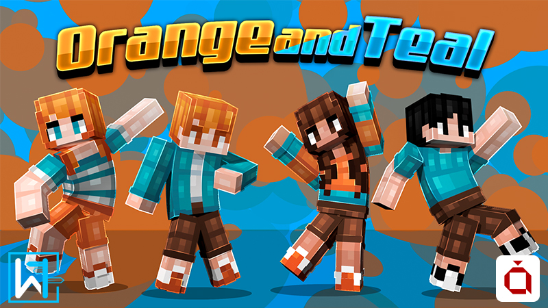 Orange and Teal Key Art