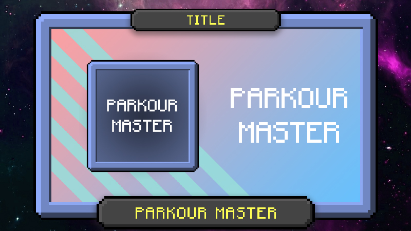 Parkour Master Title Key Art