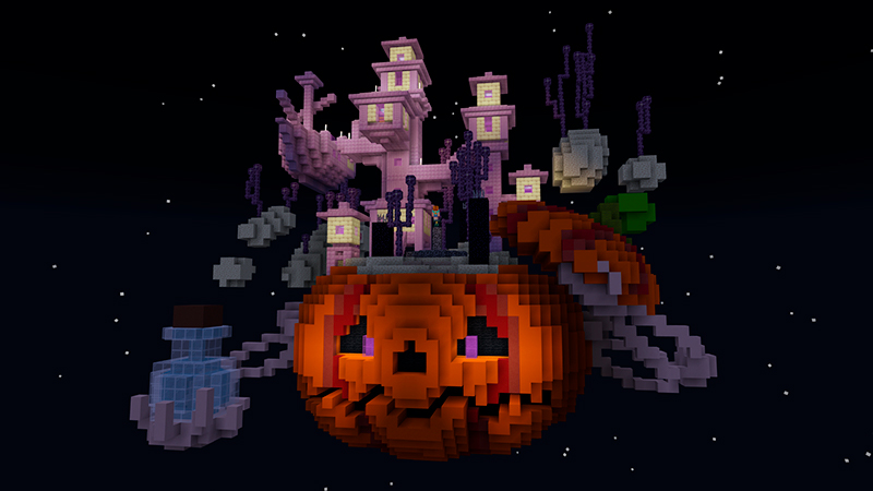 Skyblock Halloween by In Mine