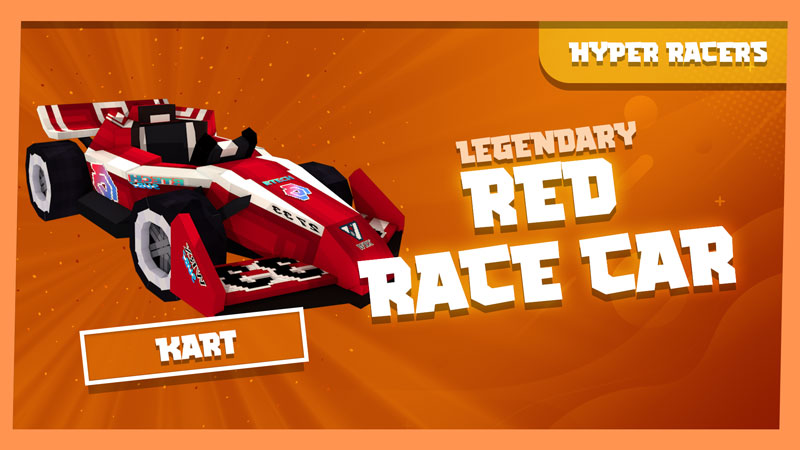 Red Race Car Key Art