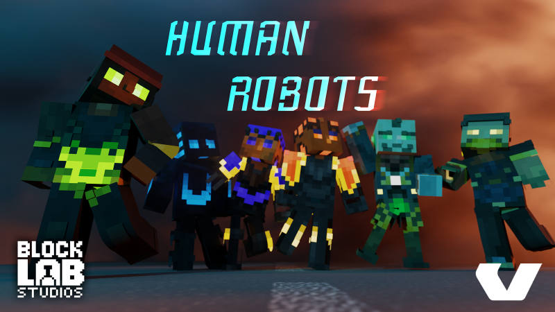 Human Robots Key Art