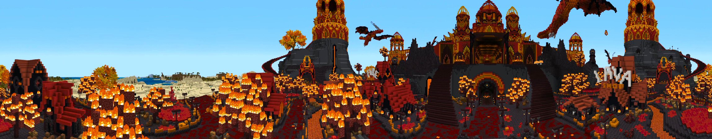 Realm of Fire Panorama