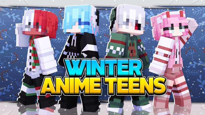 Winter Anime Teens in Minecraft Marketplace | Minecraft