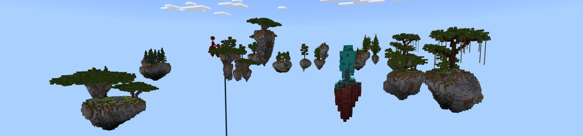 Skyblock Random Drop Challenge Panorama