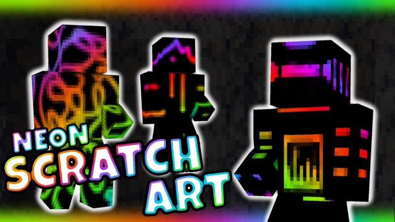 Neon Scratch Art, Craft & Activities