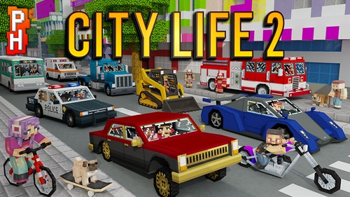 City Life In Minecraft Marketplace Minecraft