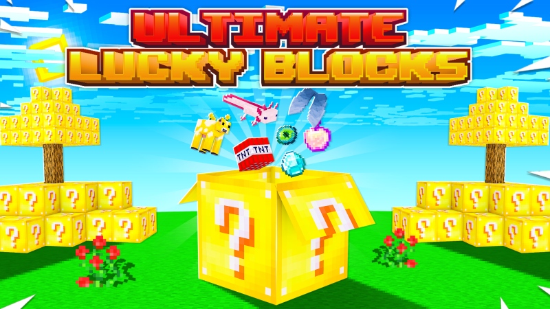 Ultimate Lucky Blocks Key Art