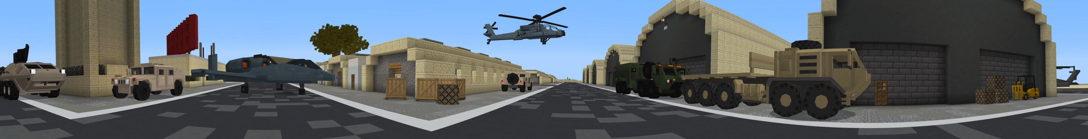 Military Base: The Airforce Panorama