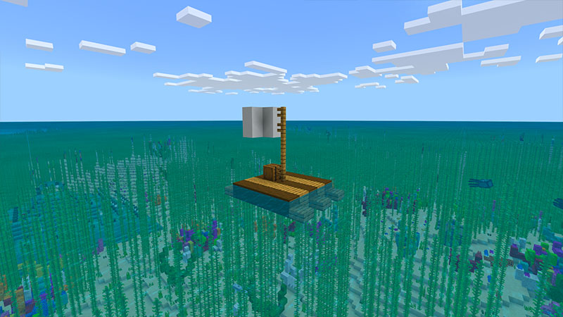 Raft Survival In Minecraft Marketplace Minecraft