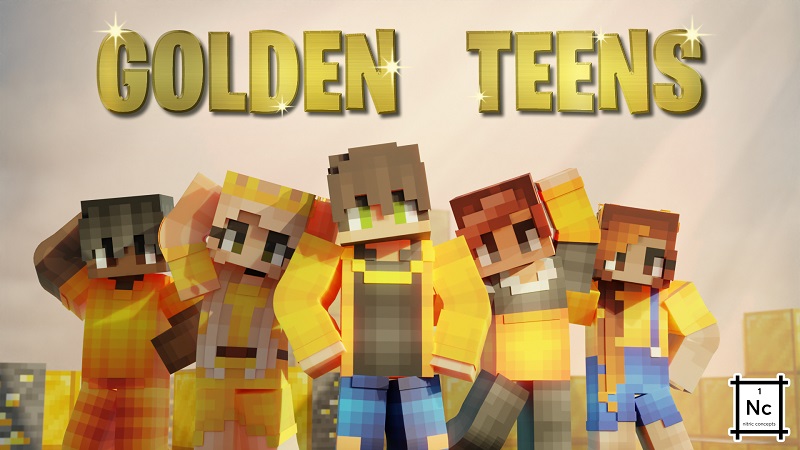 Golden Teens on the Minecraft Marketplace by Nitric Concepts Golden Teens on the Minecraft Marketplace by Nitric Concepts