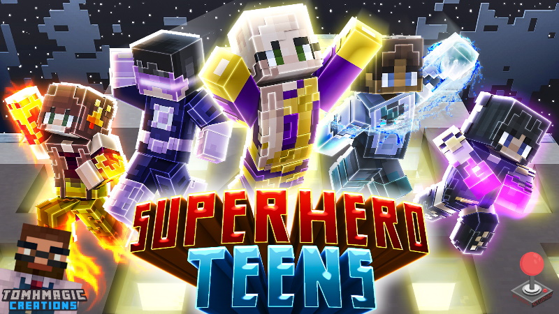 Superhero Teens Key Art