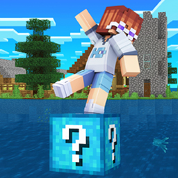 One Block In Sea Pack Icon