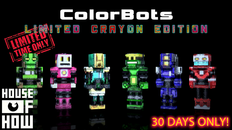 ColorBots Crayon Edition Key Art