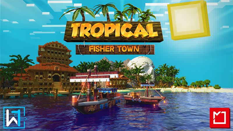 Tropical Fisher Town Key Art