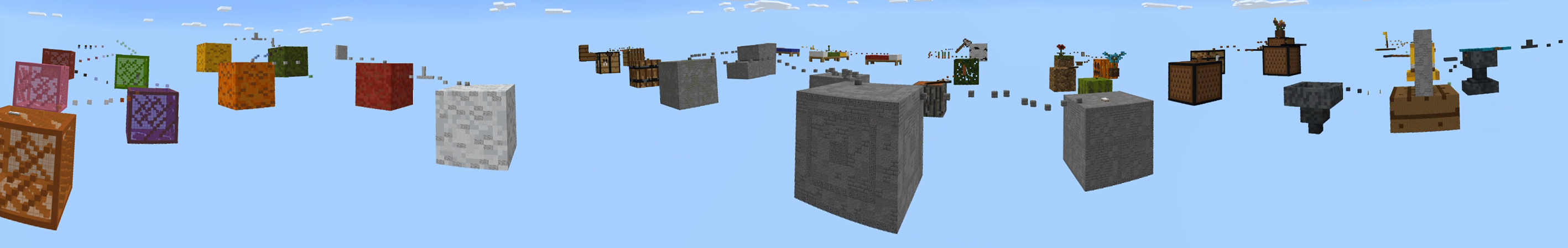 Mega Block Parkour 3 Panorama