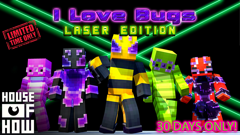 I Love Bugs Laser Edition Key Art