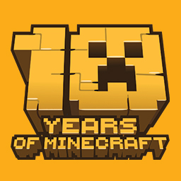 10 Years of Minecraft Pack Icon