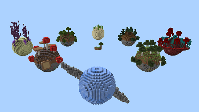 Skyblock Planets by Pickaxe Studios