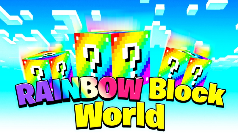 Rainbow Block World Key Art