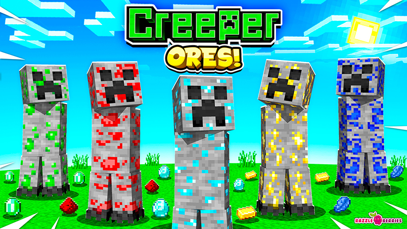 Intermedio preocuparse aguacero Creeper Ores! in Minecraft Marketplace | Minecraft