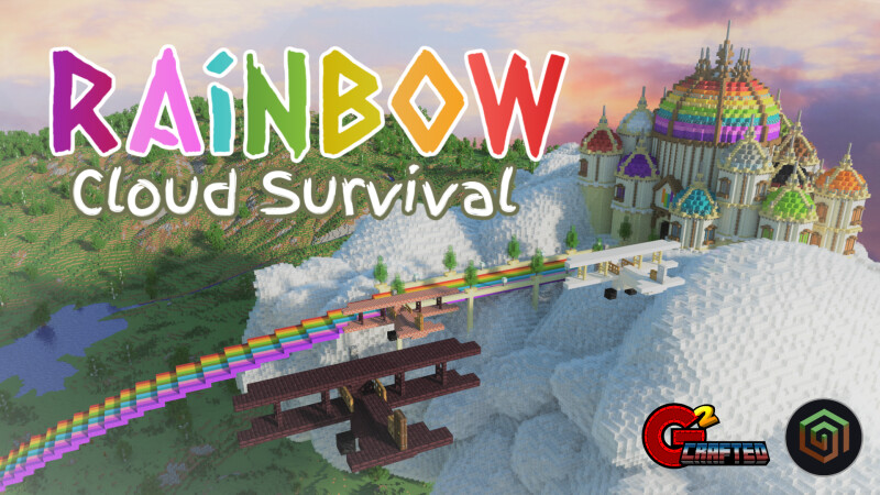 Rainbow Cloud Survival Key Art