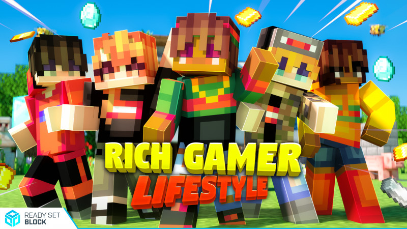 Rich Gamer Lifestyle Key Art