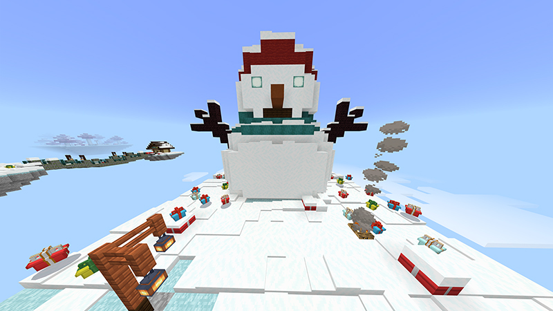 Winter SkyBlock Lucky Present by The Lucky Petals