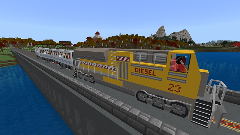 Craftable Trains by Lifeboat