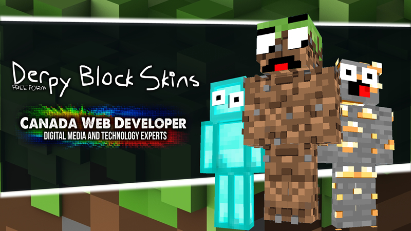 Free Form : Derpy Block Skins Key Art