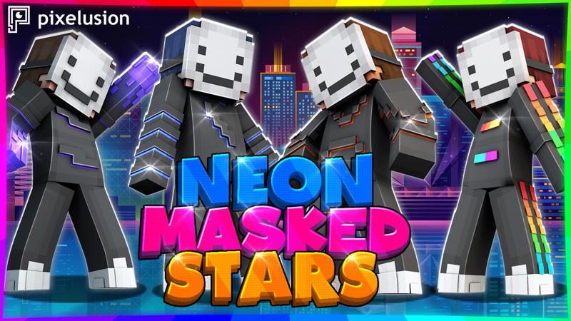 Neon Masked Stars Key Art