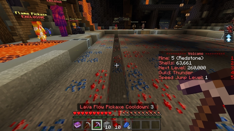 Lava Flow Pickaxe Screenshot #3