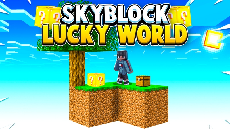 Skyblock Lucky World Key Art