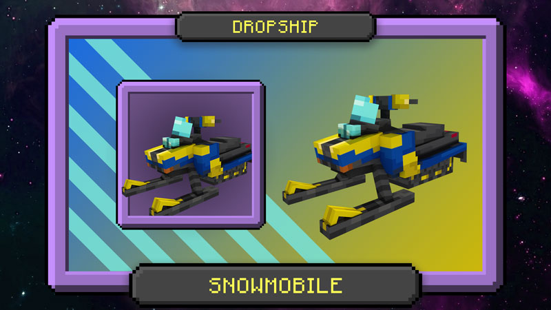 Snowmobile Dropship Key Art