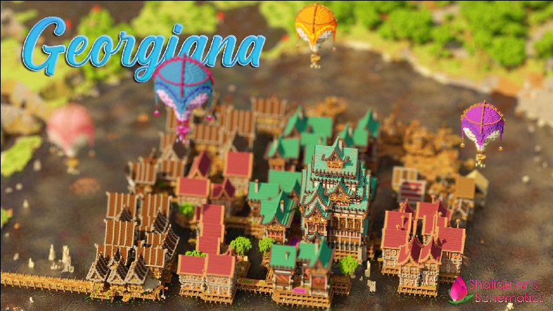 Georgiana on the Minecraft Marketplace by Shaliquinn's Schematics Georgiana on the Minecraft Marketplace by Shaliquinn's Schematics