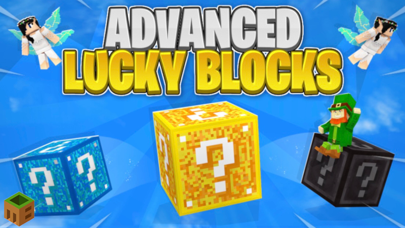 Advanced Lucky Block Key Art