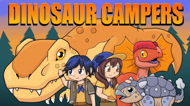 Dinosaur Campers Key Art