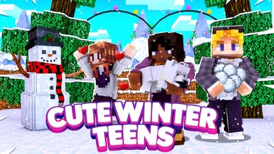 Cute Winter Teens on the Minecraft Marketplace by DigiPort Cute Winter Teens on the Minecraft Marketplace by DigiPort