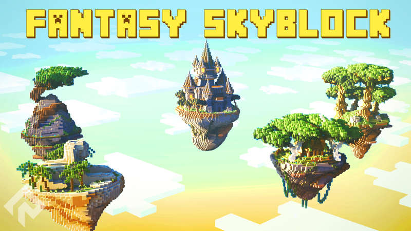 Fantasy Skyblock Key Art