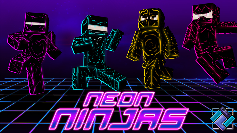 Neon Ninjas Key Art