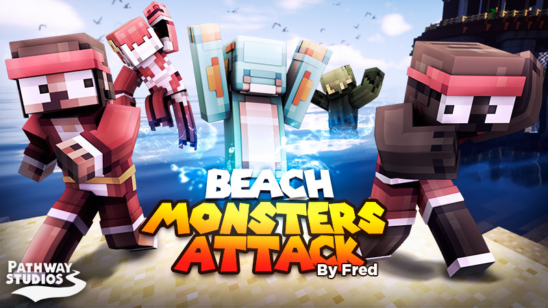 Beach Monsters Attack Key Art