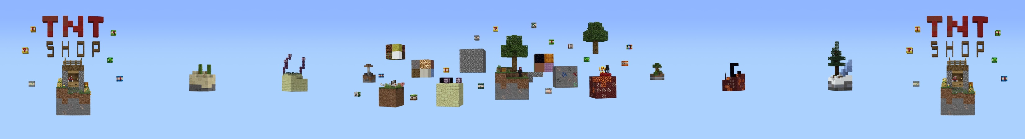 TNT Skyblock Panorama