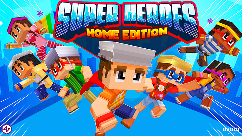 Super Heroes: Home Edition Key Art