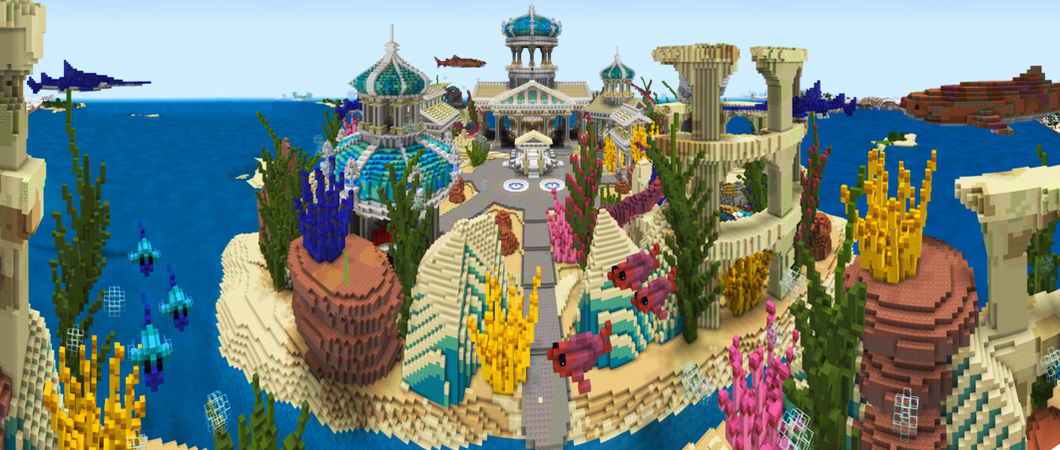 Atlantis City In Minecraft Marketplace Minecraft